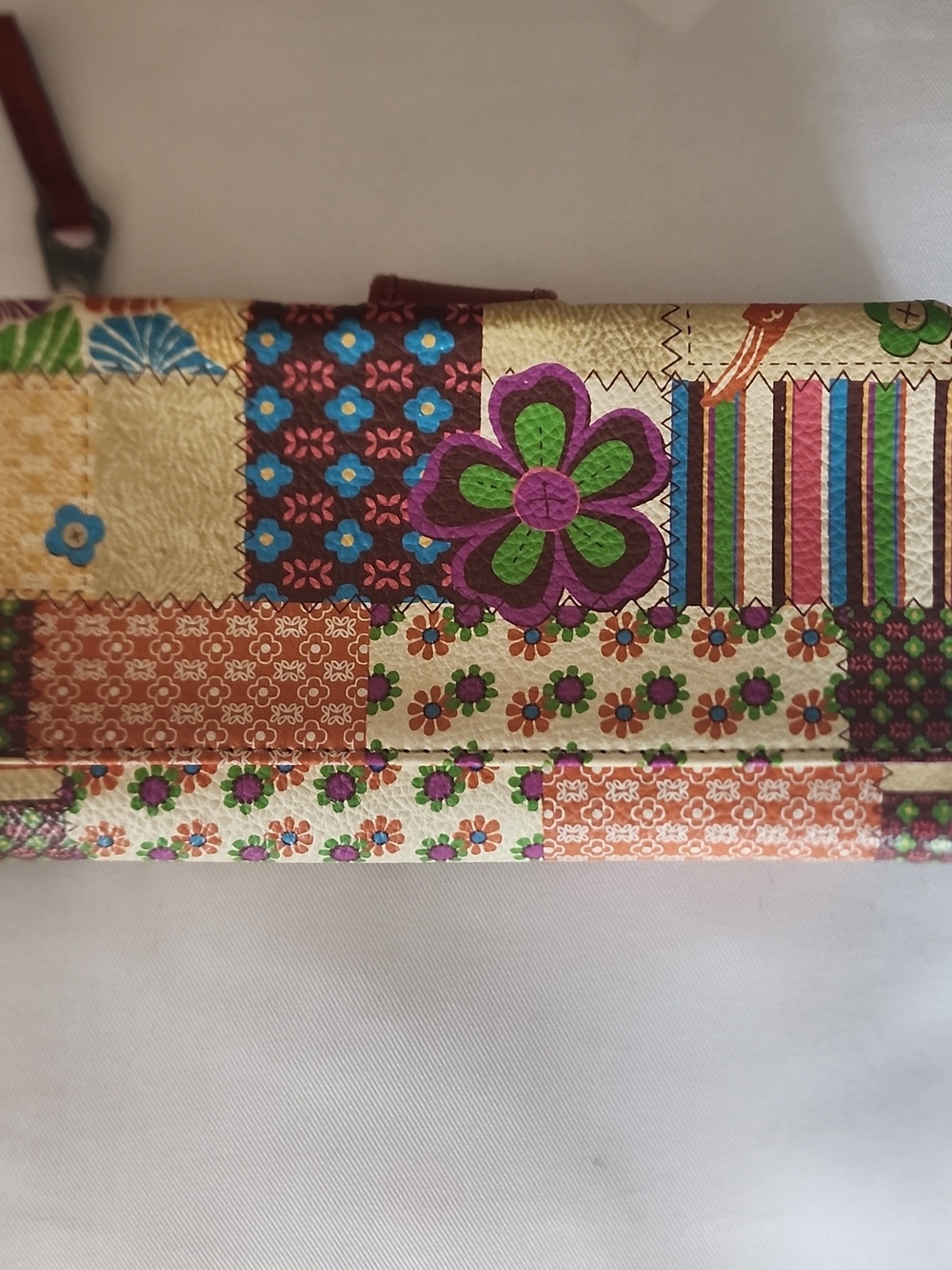 Relic Multicolor Floral Patchwork Wallet - Picture 6 of 6